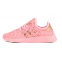 Кроссовки Adidas Deerupt Runner розовые